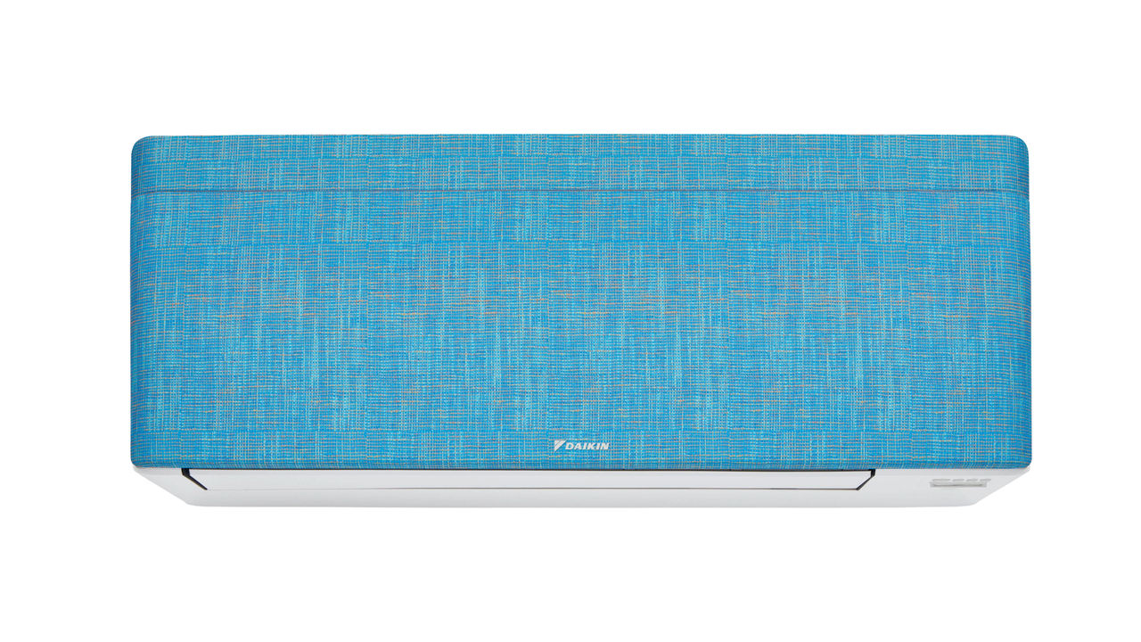 Daikin Stylish – Kleurrijke stof + witte behuizing