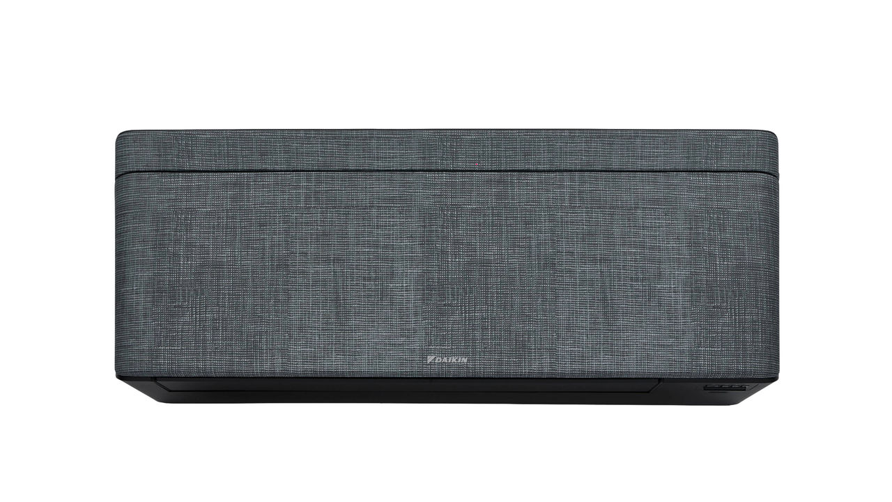 Daikin Stylish – Grijze stof + zwarte behuizing