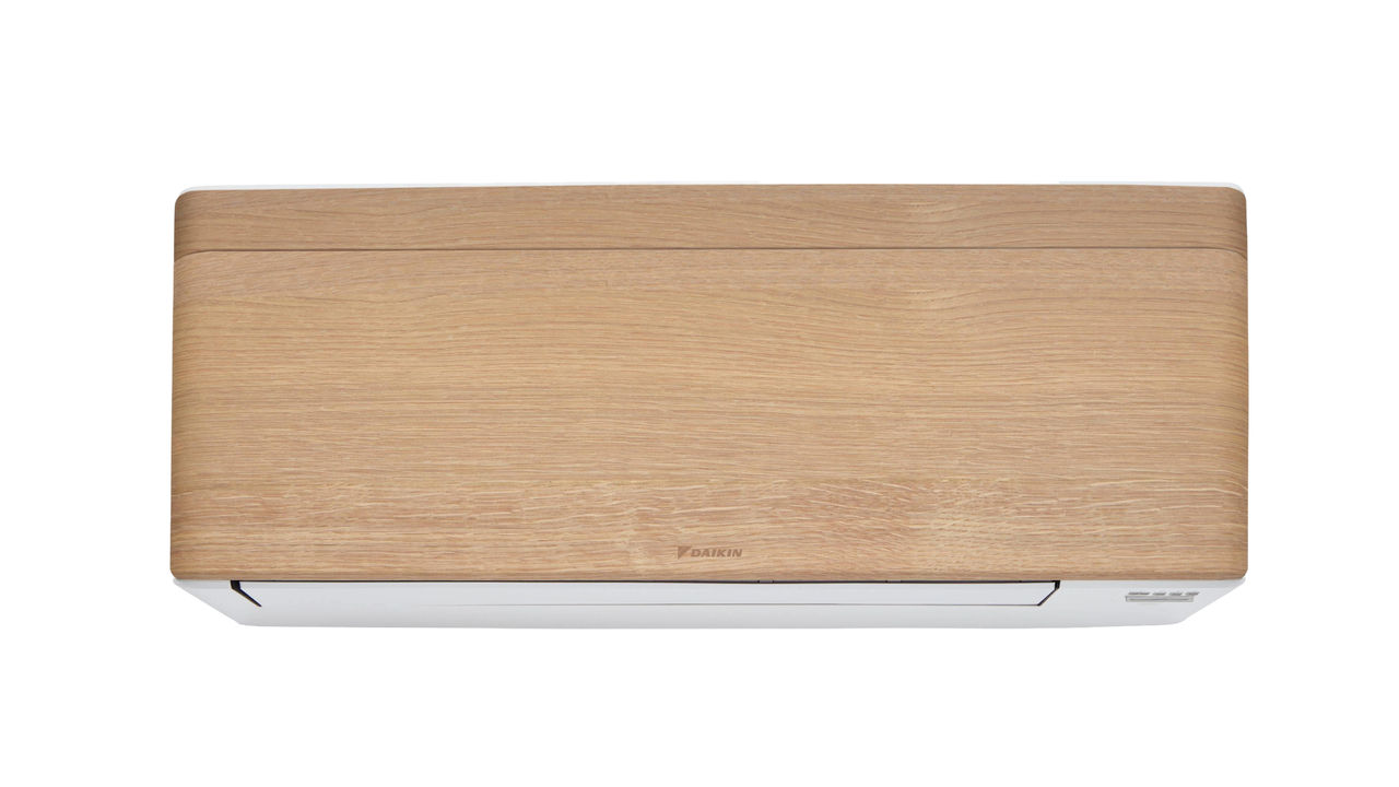 Daikin Stylish – Licht hout + witte behuizing