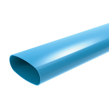 Wavin PVC ventilatiekanaal BL 195 L=5 Ovaal