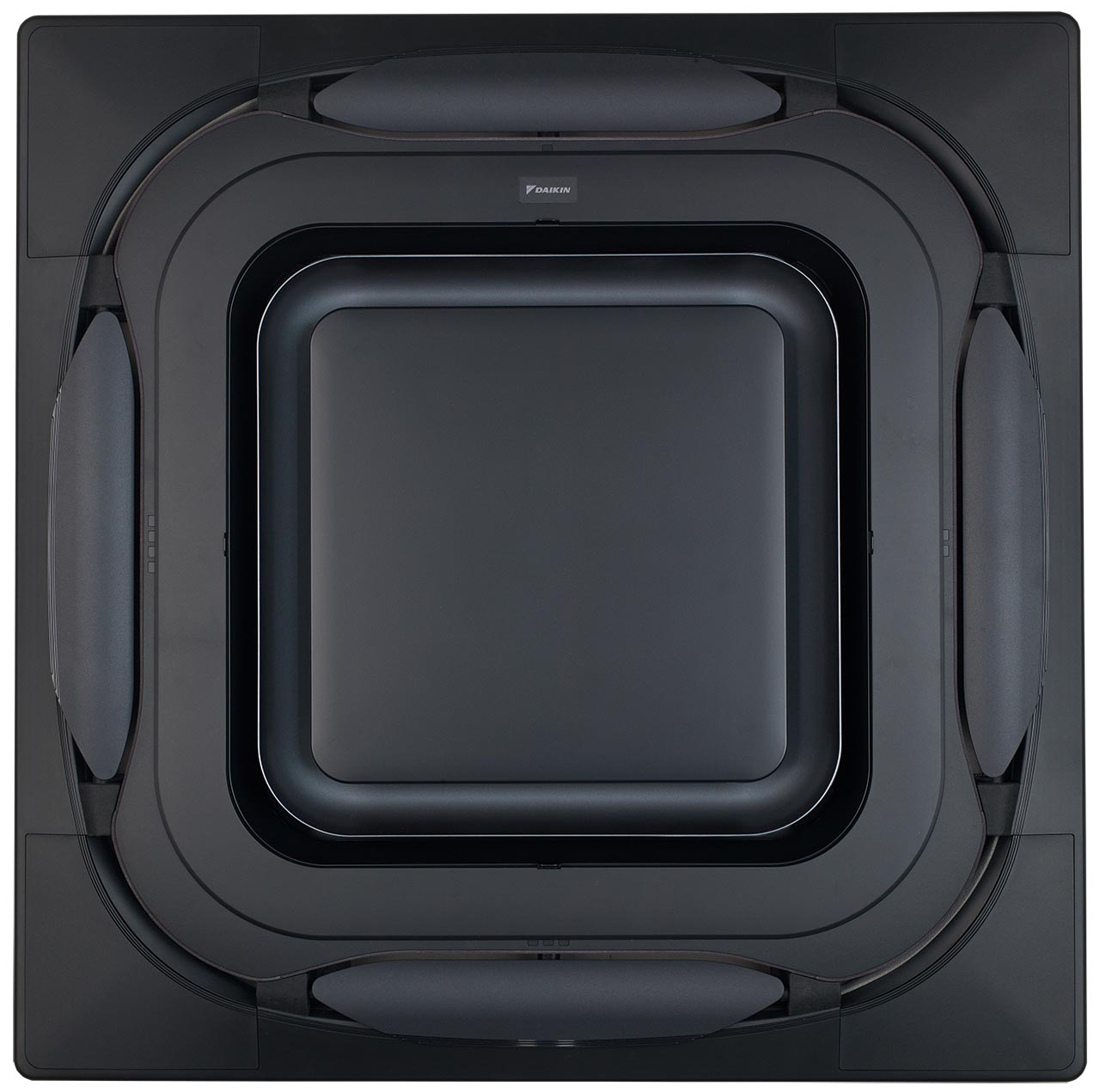 BYCQ140EPB - Uitblaaspaneel Roundflow - design zwart - Image 1