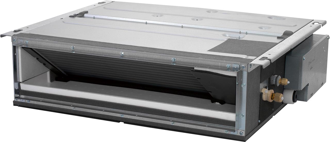 FDXM25F9 - Kanaalmodel lage inbouw 2,5 kW - 30Pa