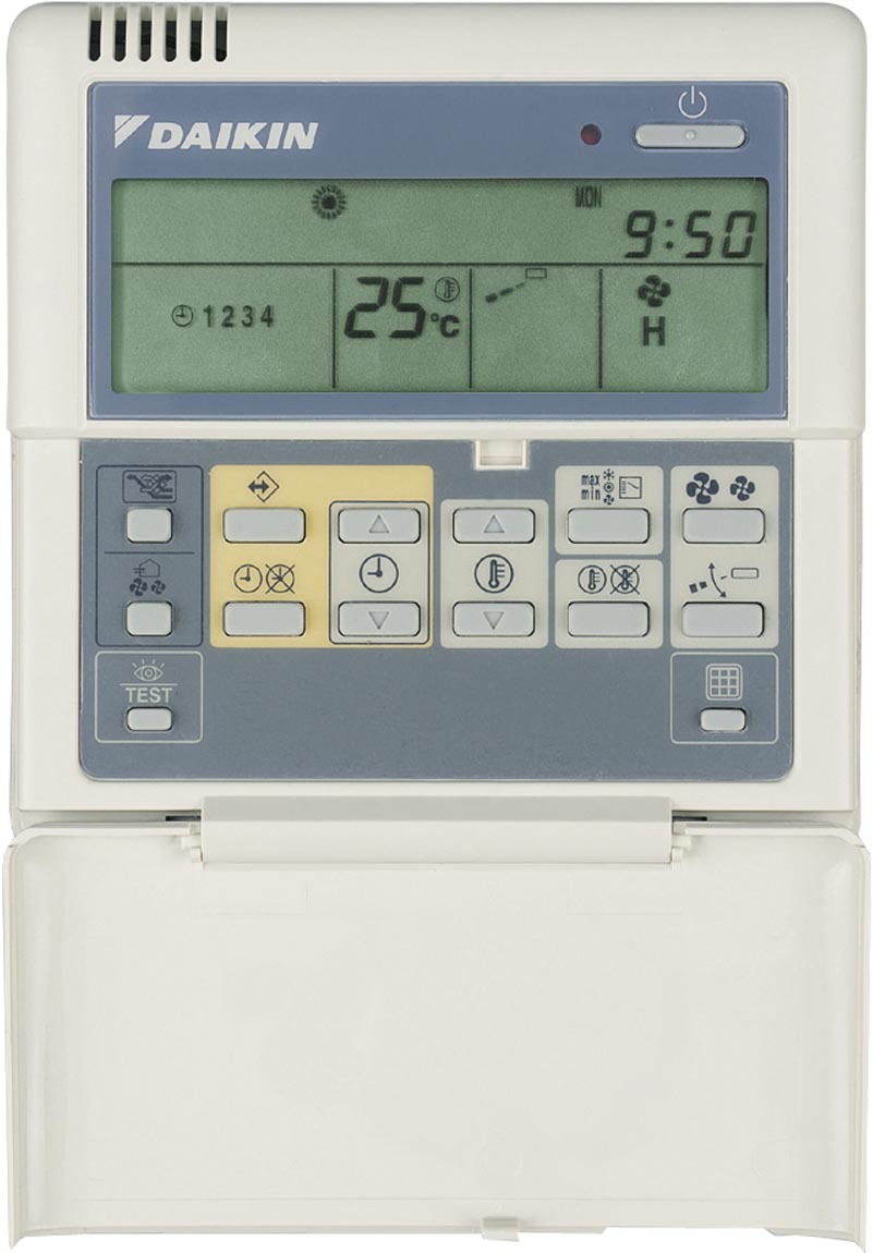BRC1D52 - Universele bedrade afstandsbediening t.b.v. Sky-Air- en VRV-binnendelen incl. weektimer.