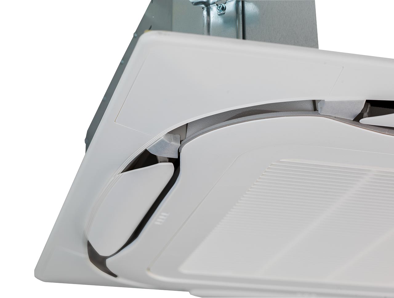 BYCQ140E - Uitblaaspaneel Roundflow - std wit