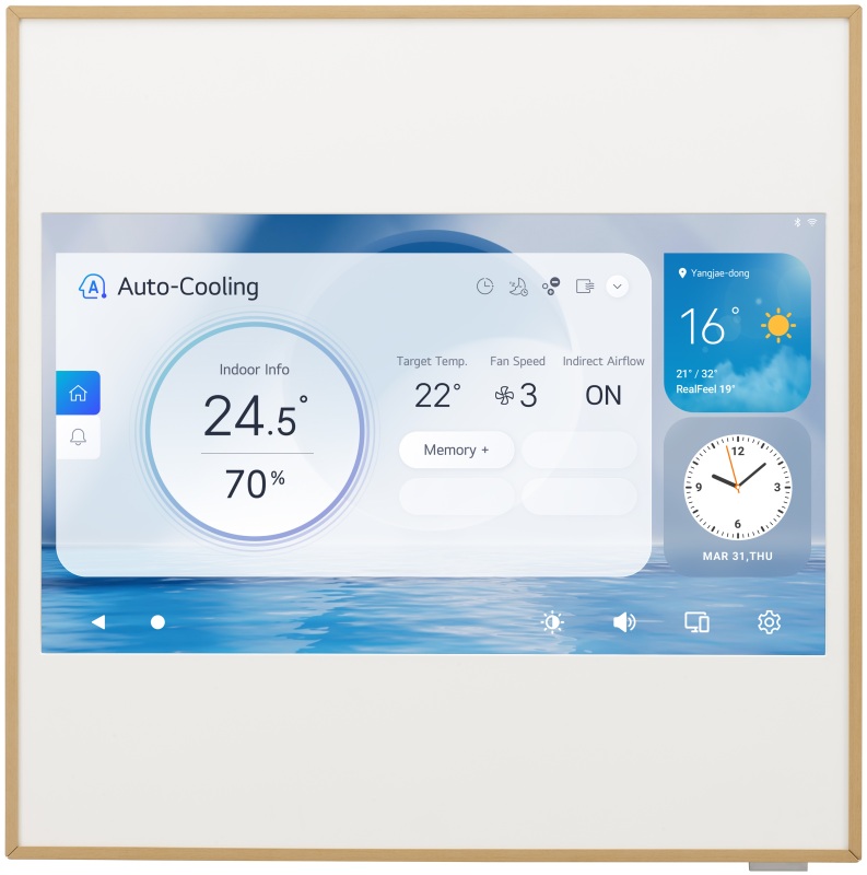 A09GA2.NSE LG ARTCOOL Gallery Premium LCD Wandmodel 2,5kW