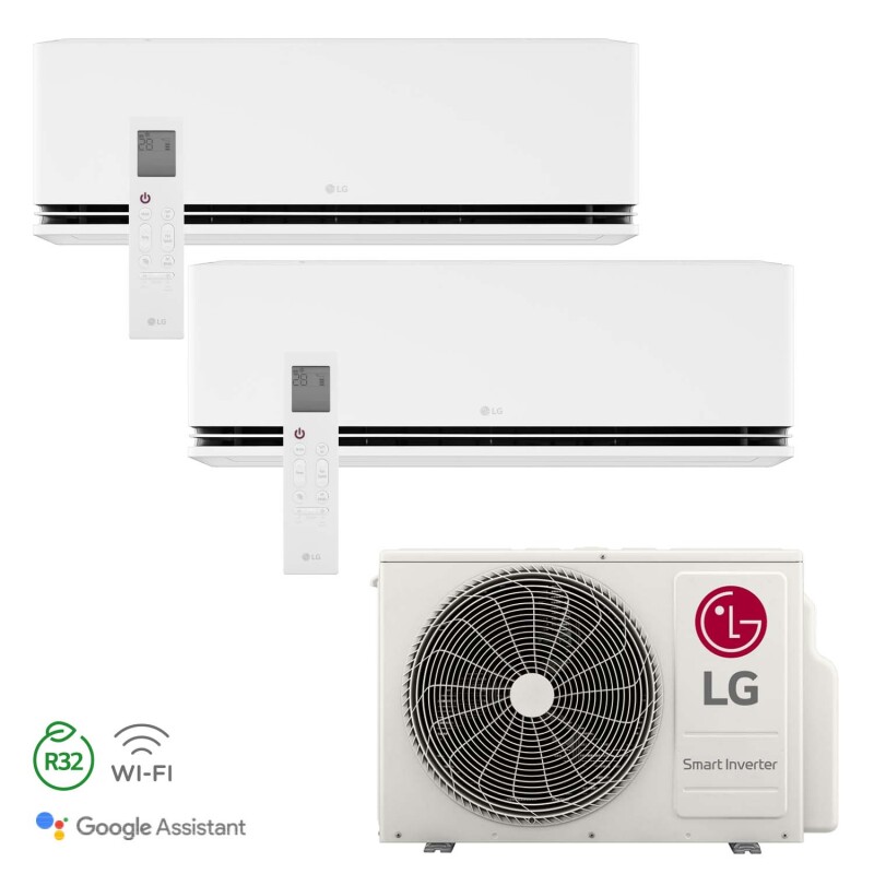 MU2R17 + P09SND + P12SND LG DUALCOOL AI AIR Special Multisplit 4,7kW