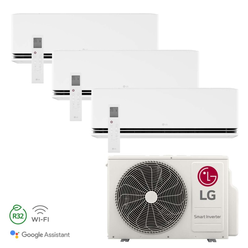 MU3R19 + 3x P09SND LG DUALCOOL AI AIR Special Multisplit 5,3kW SET