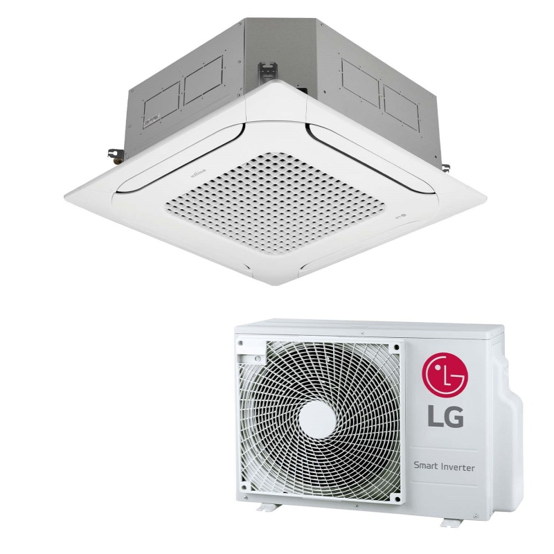 UT30F LG CAC Compact Inverter 4-weg Cassette 8,0kW SET