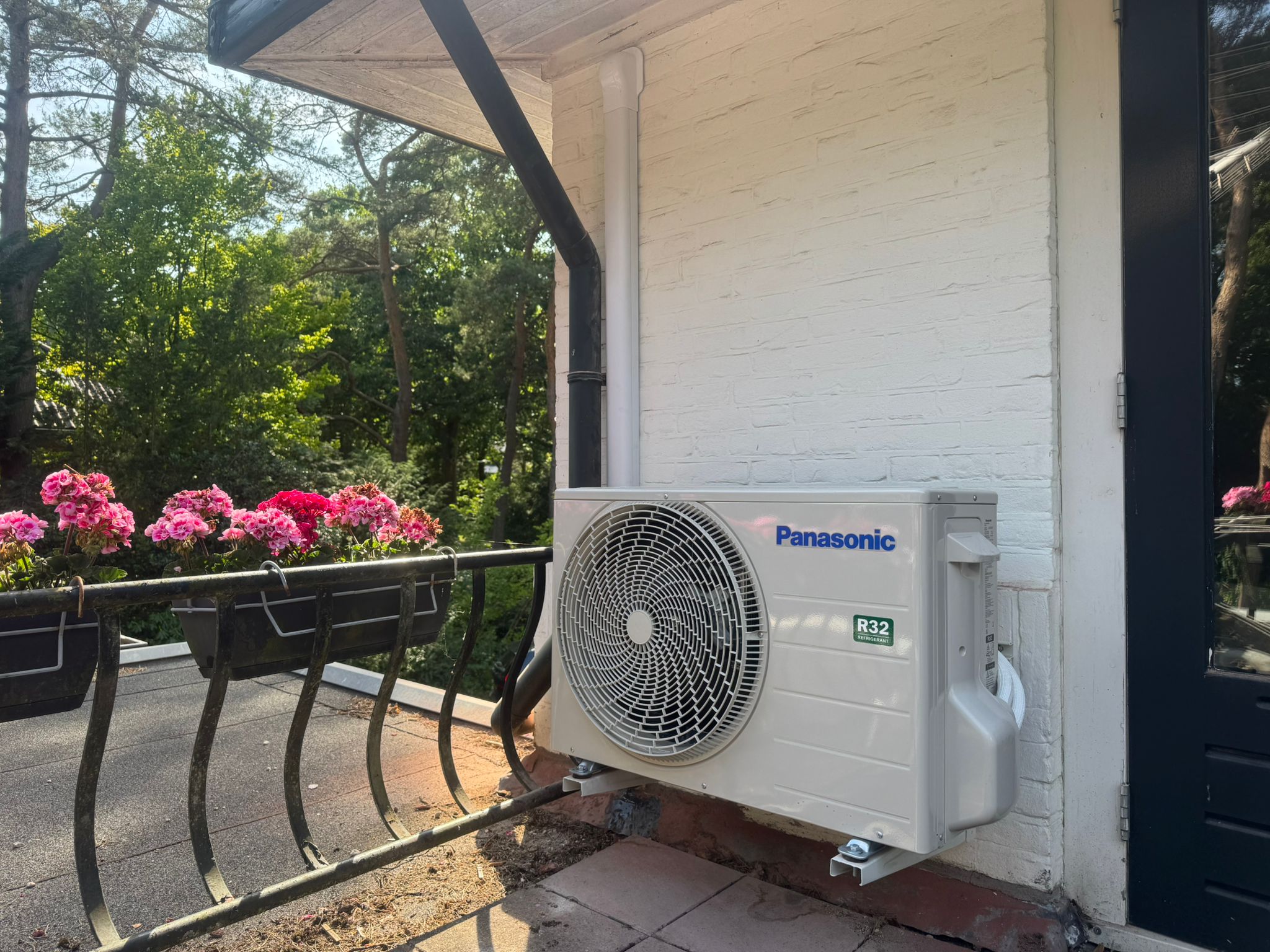 Panasonic airco installatie