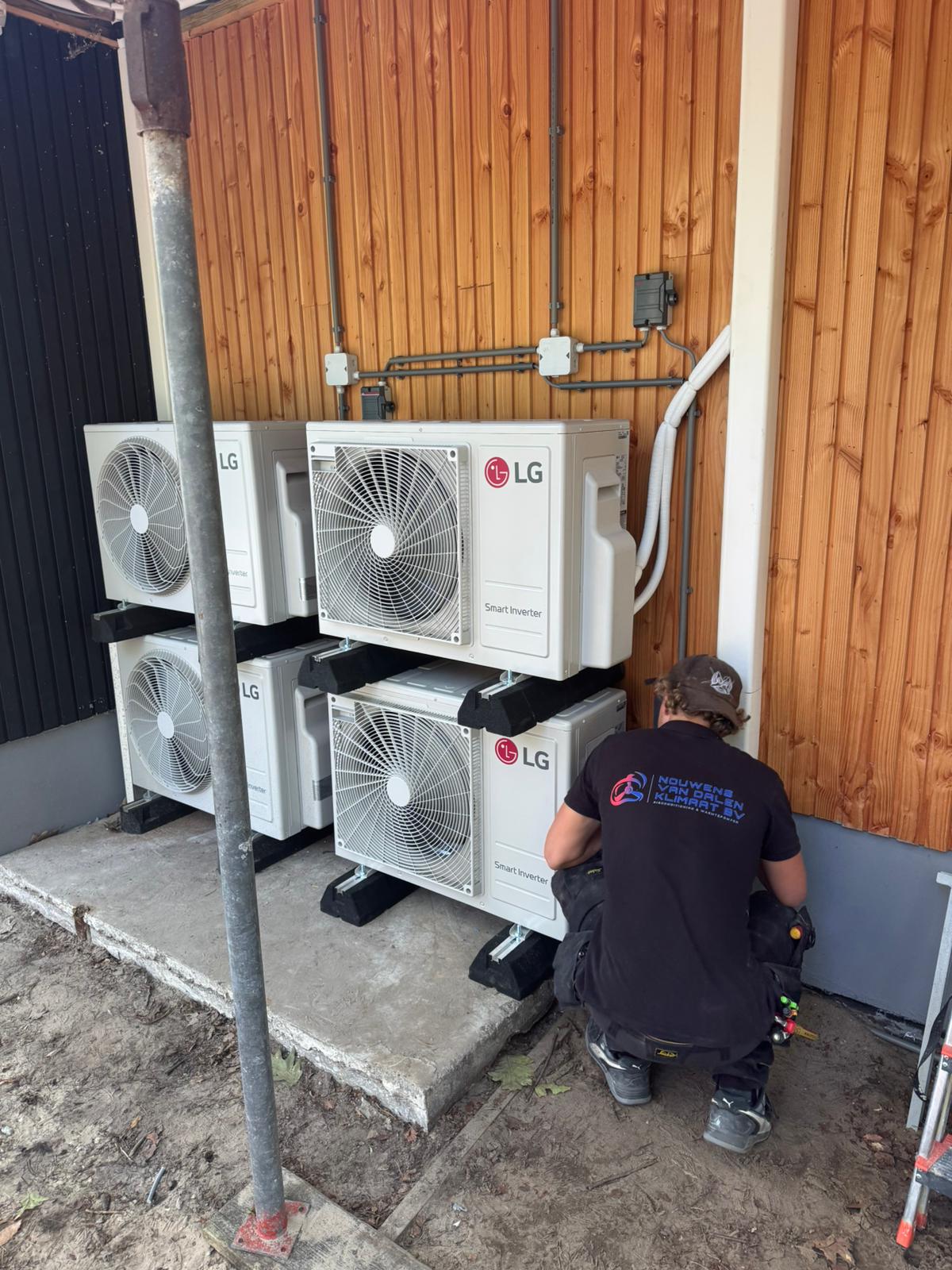 LG airco installatie